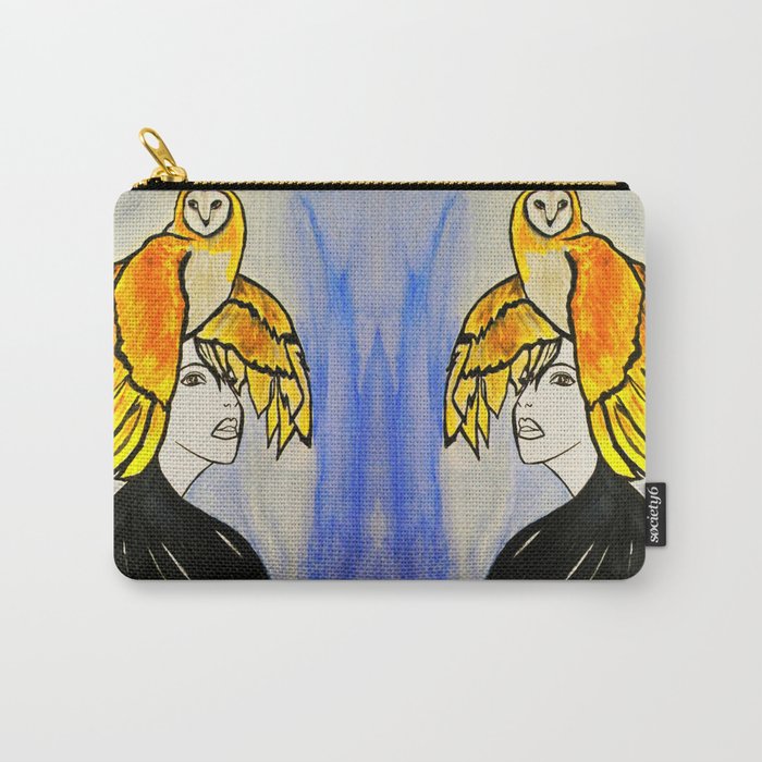 Soulmates #society6 #decor #buyart Carry-All Pouch