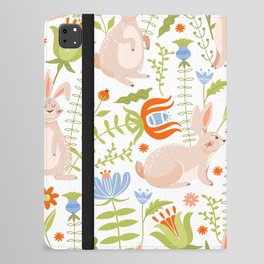 Bunny Garden iPad Folio Case