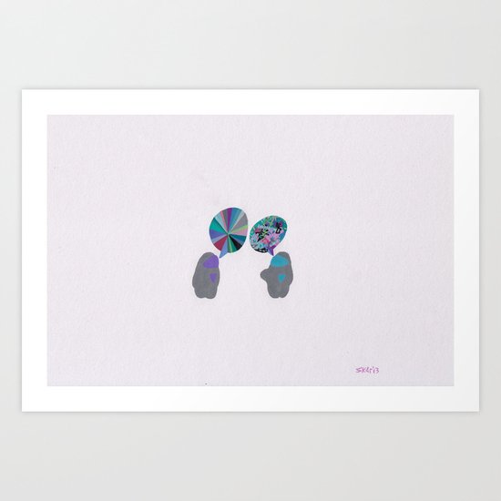 Conversation, II Art Print