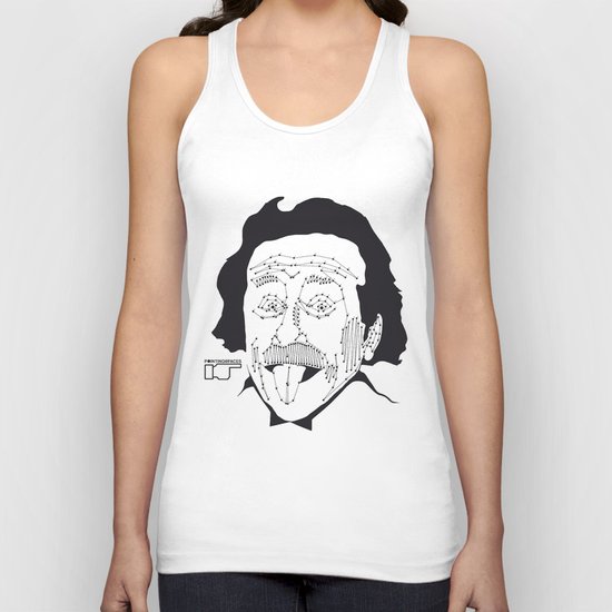 Albert Einstein Unisex Tank Top
