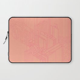 Peach Pie Tech City Laptop Sleeve