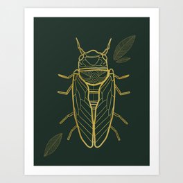 Cicada Art Print
