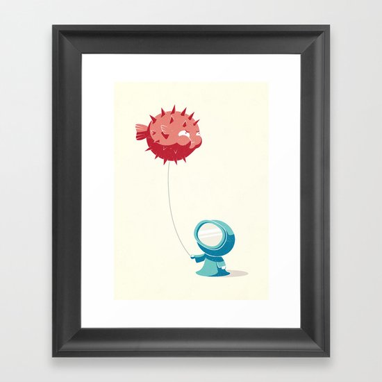 Balloon Framed Art Print
