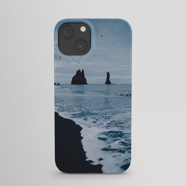 Iceland's Black Sand Beach iPhone Case