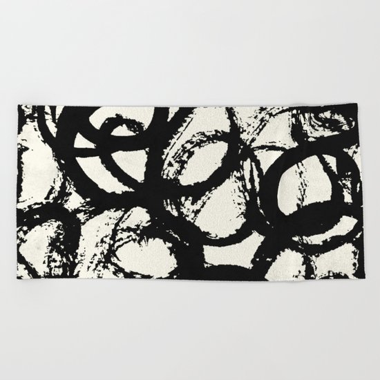 Tribal Dance Beach Towel