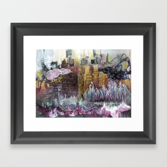 The Pop Is Dead Framed Art Print