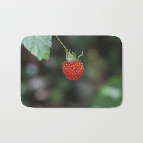 Wild Raspberry Bath Mat