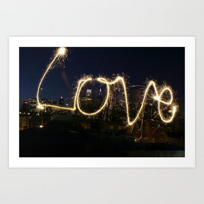 Philly is Love Art Print