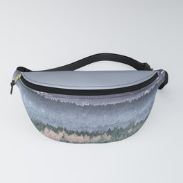 Scottish Highlands Mountain Pine Tree Line in I Art and Afterglow  Fanny Pack