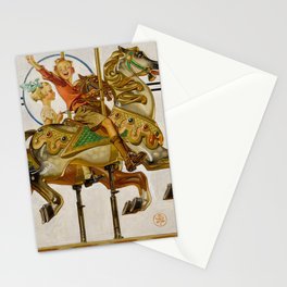 Carnival horse Stationery Card