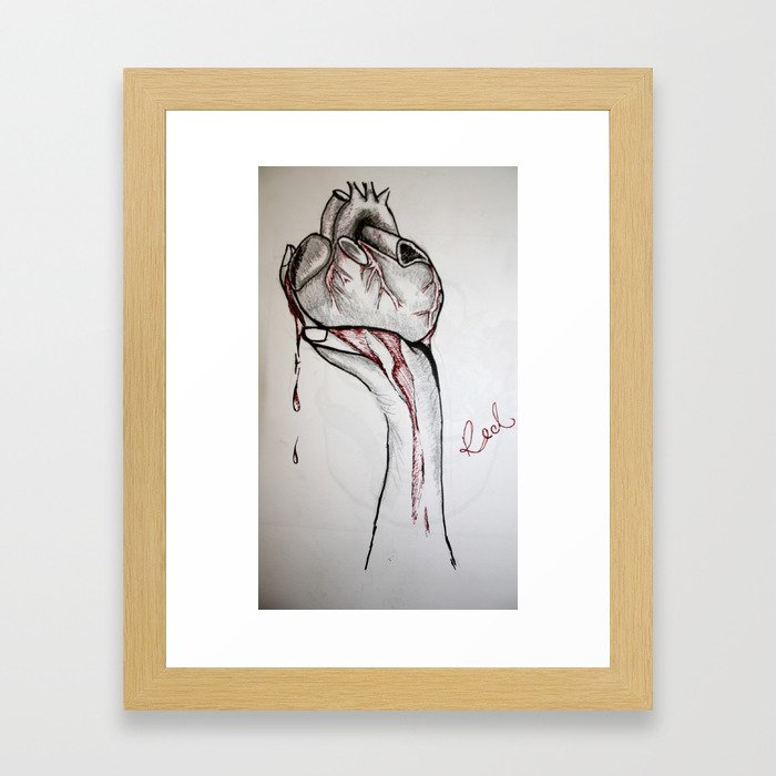 Heart  Framed Art Print