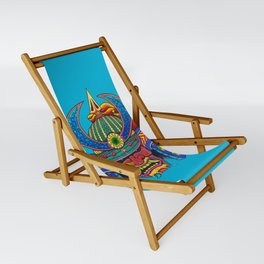 Psychedelic Samurai Sling Chair