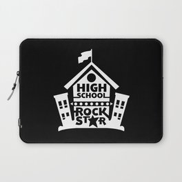 High School Rock Star Cool Kids Illustration Laptop Sleeve