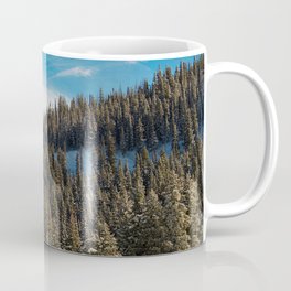 Wooded Ski Hill Coffee Mug