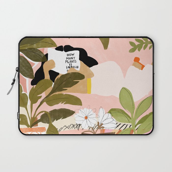 How Many Plants Is Enough Plants? Laptop Sleeve