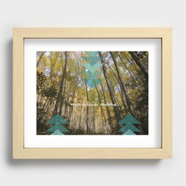 Mountain Mama Recessed Framed Print