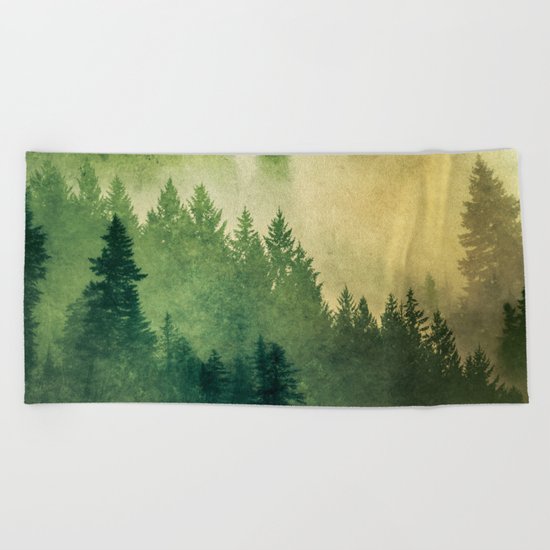 Nature Hike Beach Towel