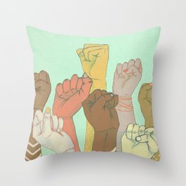 together Throw Pillow