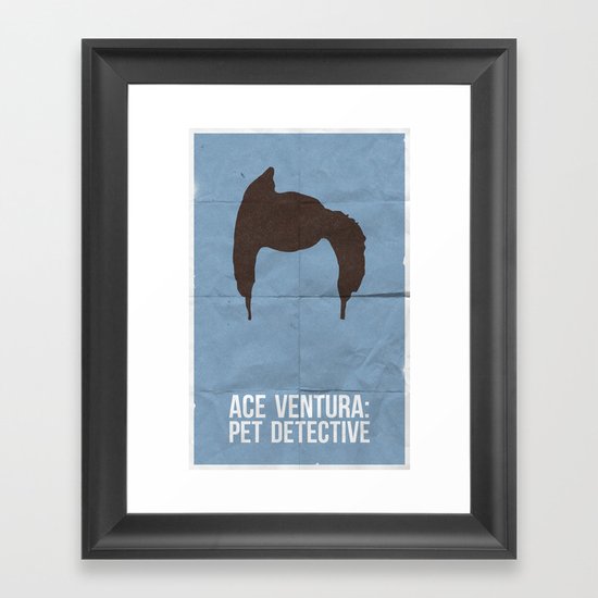 Ace Ventura: Pet Detective Framed Art Print