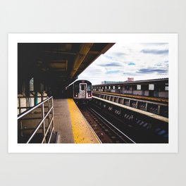 NY Subway Art Print