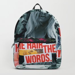 Mixed Media Art Backpack