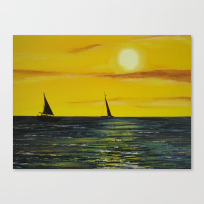 sail away Canvas Print