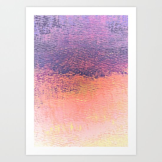 Playing With Pink And Purple Clouds Art Print
