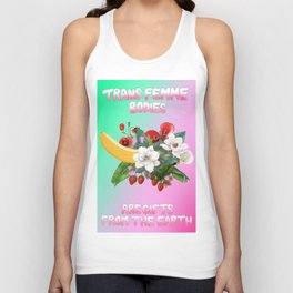 Trans Femme Bodies Are Gifts - Gradient Tank Top