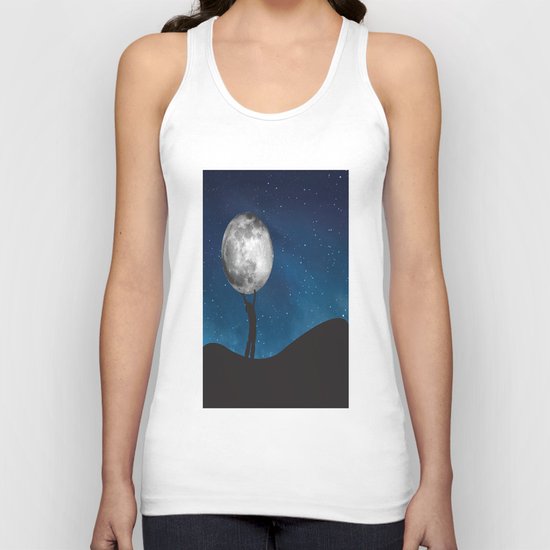 Holding The Moon Unisex Tank Top
