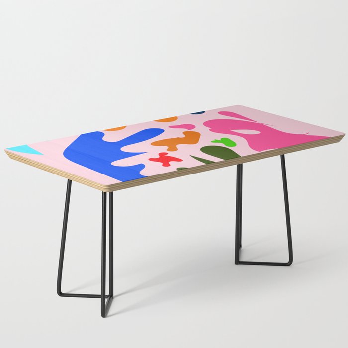 13 Henri Matisse Inspired 220527 Abstract Shapes Organic Valourine Original Coffee Table