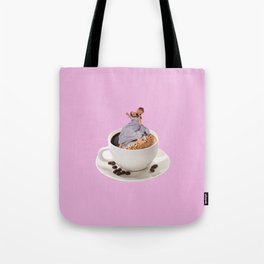 morning person 2 pink Tote Bag