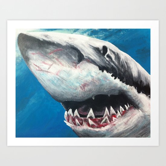 Shark Art Print