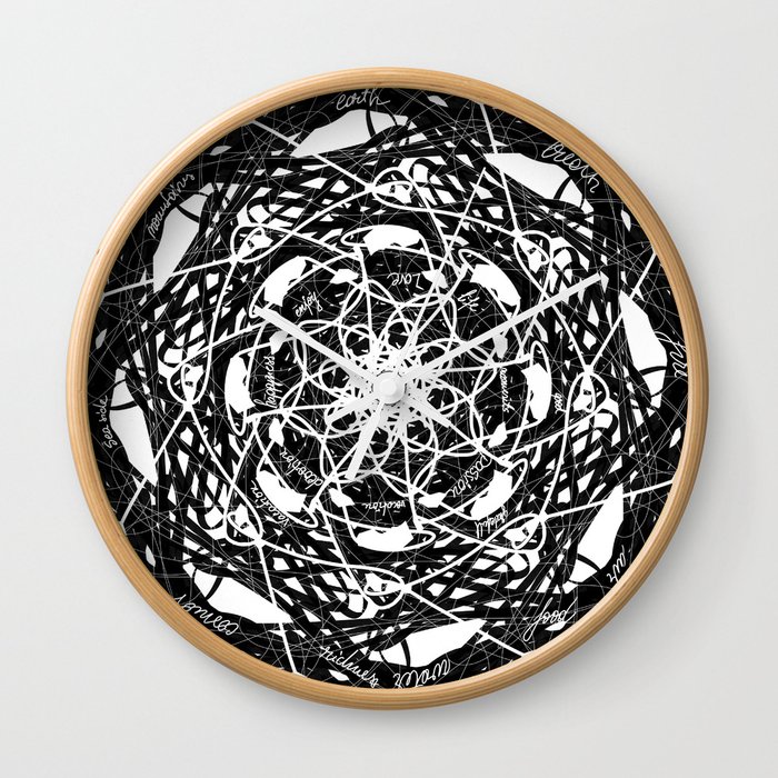 Kaleidoscope Wall Clock