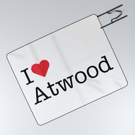 I Heart Atwood, OK Picnic Blanket