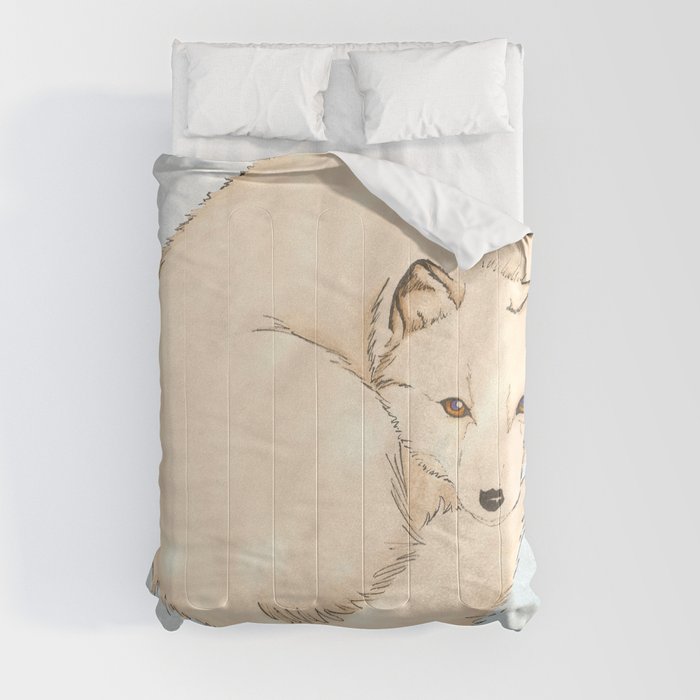 Isatis (Artic Fox) Comforter