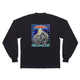 Elephants Journey Towards Freedom Long Sleeve T-shirt