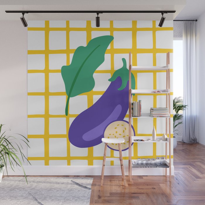 Eggplant Wall Mural