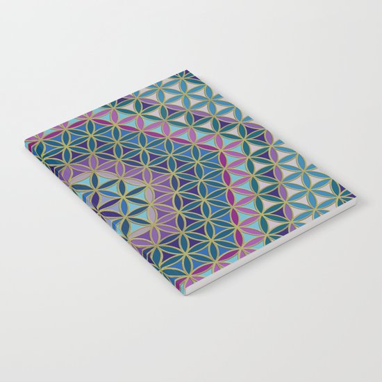 Flower of Life variation #3 Notebook