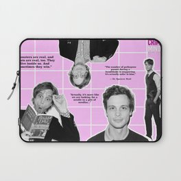 "Criminal Minds: Spencer Reid" Fan Poster Laptop Sleeve