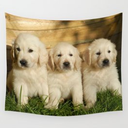 Lovely Dogs Wall Tapestry