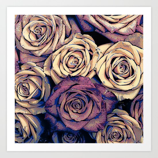 Bouquet of Roses Art Print