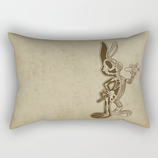 What's Inside, Doc? Rectangular Pillow