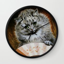 Louis Wain, Persian Cat Wall Clock