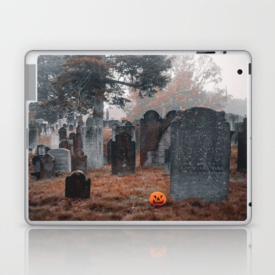 Samhain Graveyard Laptop & iPad Skin