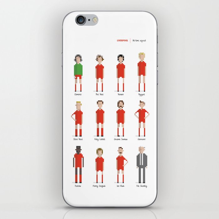 Liverpool - All-time squad iPhone Skin