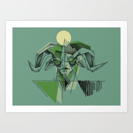 pan 2 Art Print