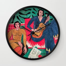 Henri Matisse - The Music (La Musique) Wall Clock