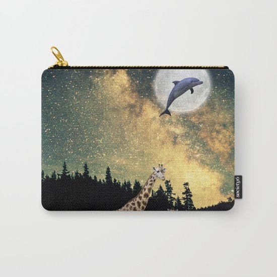 flying dolphin Carry-All Pouch