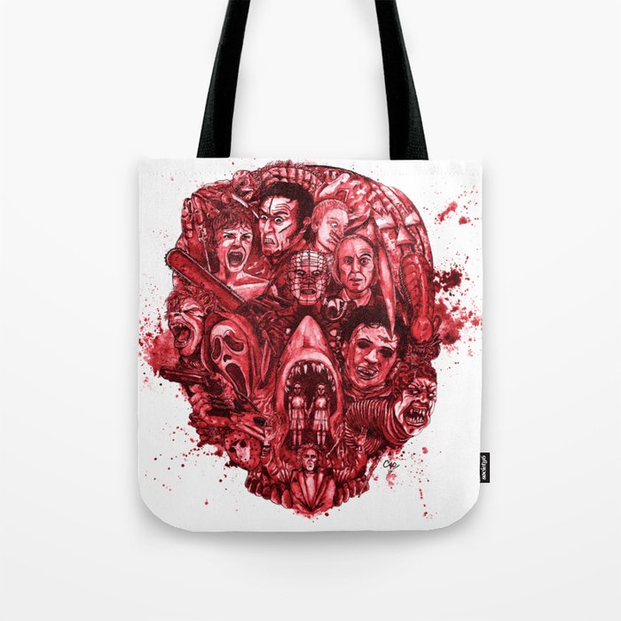 The Essence of Horror [Red] Tote Bag