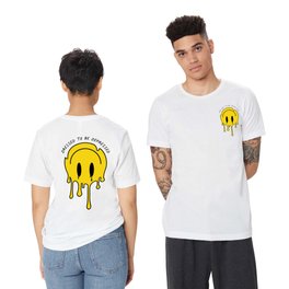 Dressed to be Depressed 2 T Shirt | Type, Digital, Graphicdesign, Popart, Smiley 
